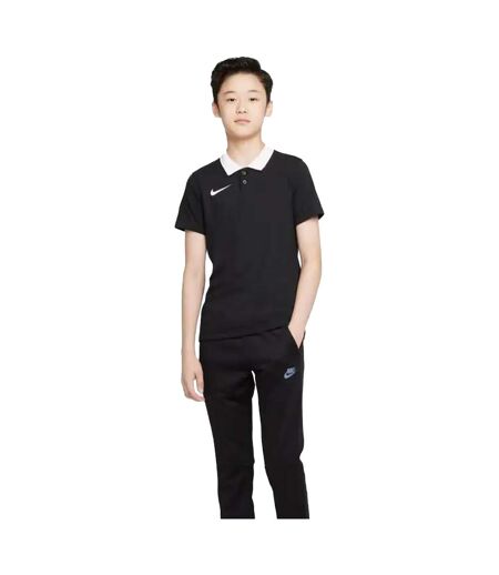 Polo Park Garçon Noir Nike