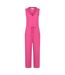 Womens/ladies bahamas jumpsuit bright pink Mountain Warehouse