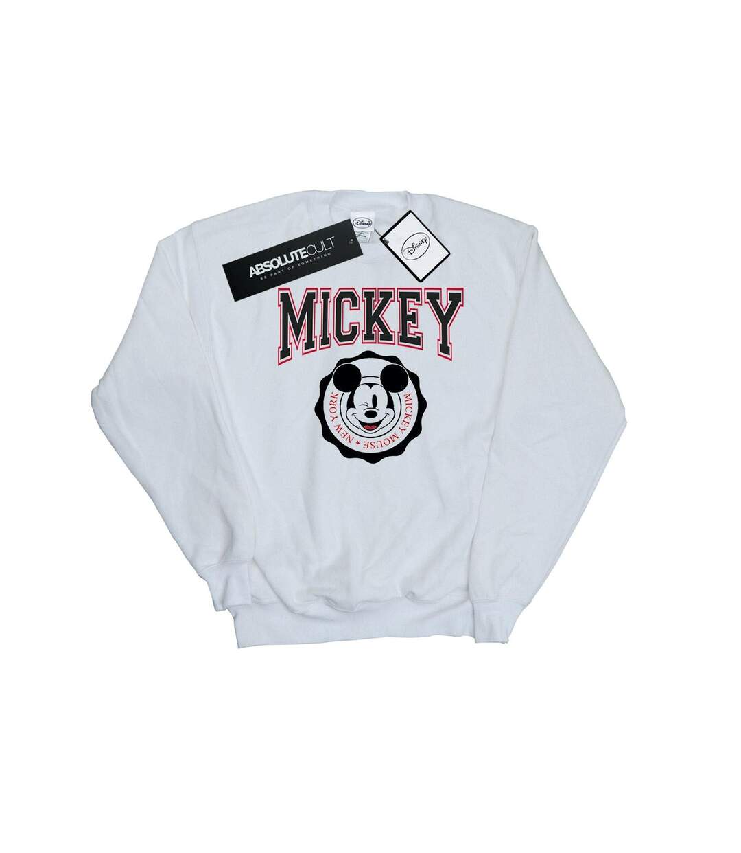 Disney Pantalon de survêtement Mickey Mouse New York Seal - Femmes/Dames (Blanc) - UTBI27341-1