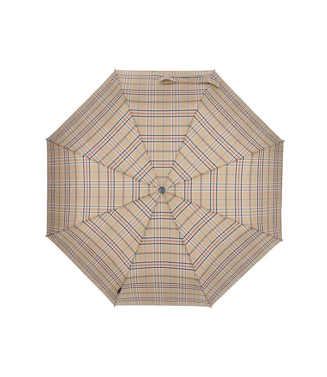 Knirps - Parapluie pliant T200 Medium Duomatic - check beige - 8938-4