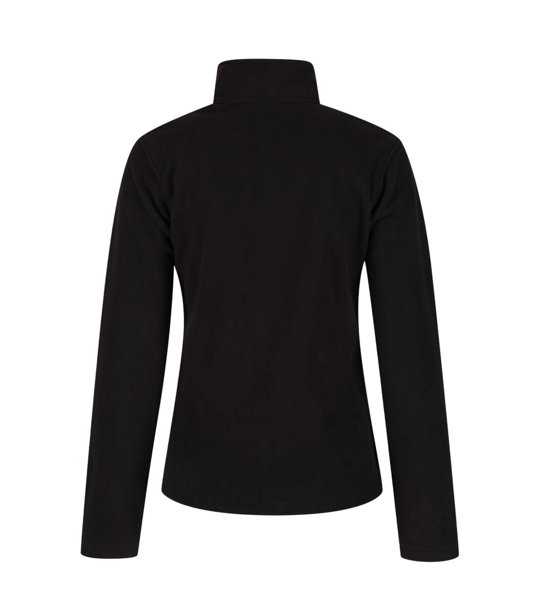 Womens/ladies Recycled Full Zip Fleece Jacket Black Regatta Professional-3