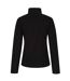 Womens/ladies Recycled Full Zip Fleece Jacket Black Regatta Professional-3