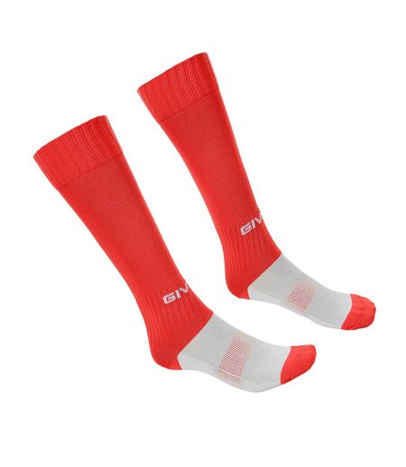 Chaussettes De Foot Calcio Rouge Givova