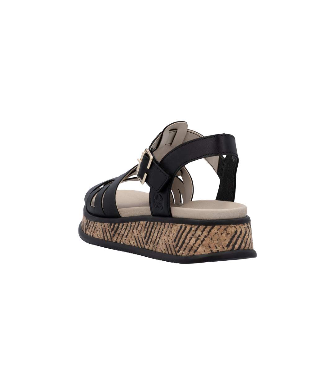 Sandales Cuir Rieker Clarino-4