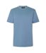 Mens Plain Cotton T-shirt China Blue Armani Exchange-1