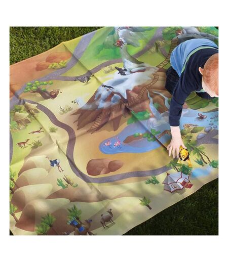 Tapis enfant tissé NAPPE SAVANE