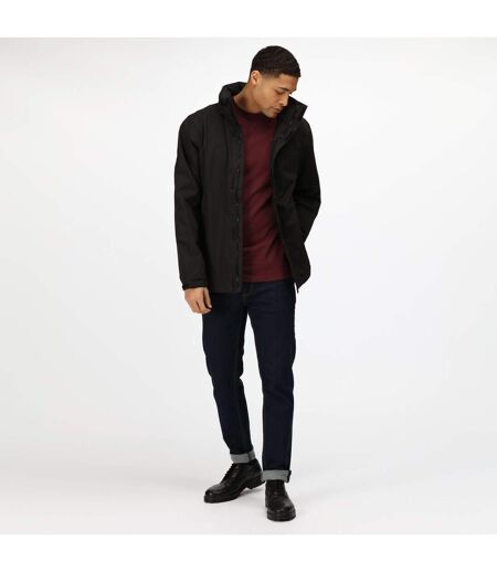 Mens Standout Ardmore Jacket Waterproof & Windproof Black Regatta