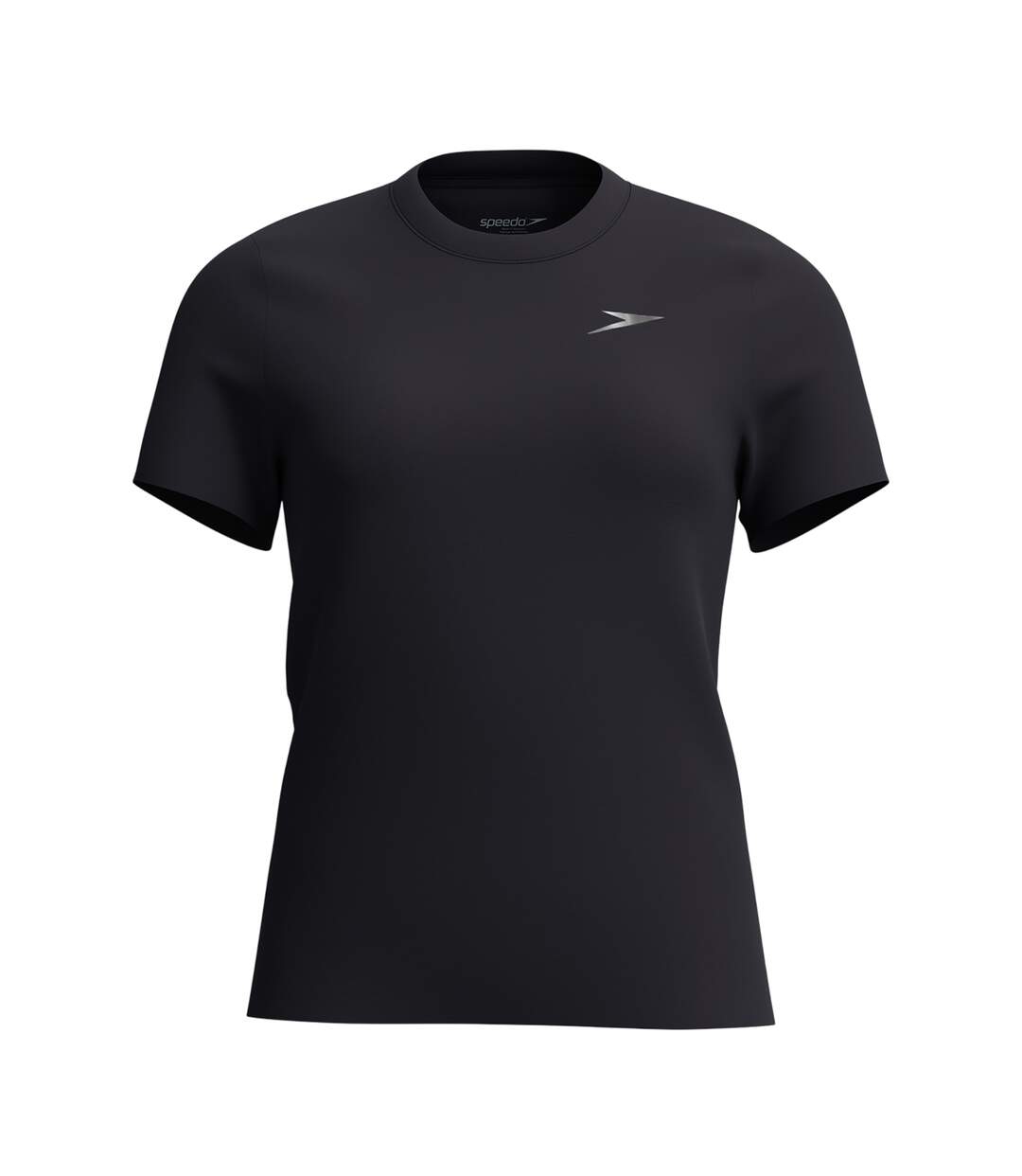 Womens/ladies Pro T-shirt Black Speedo-2