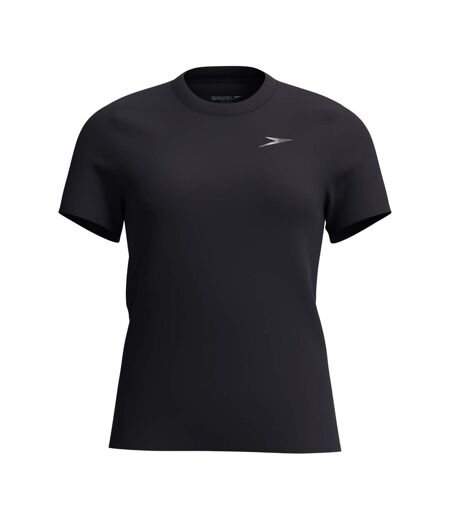 Womens/ladies Pro T-shirt Black Speedo