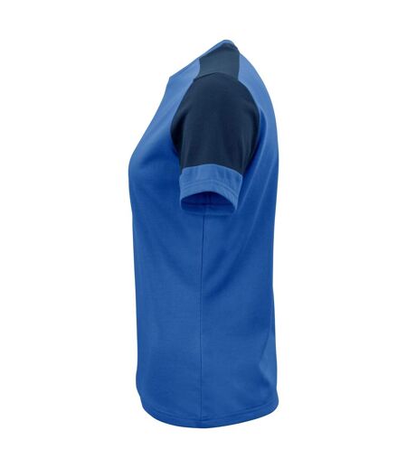 T-shirt Femme Cobalt Bleu Marine Printer PRIME