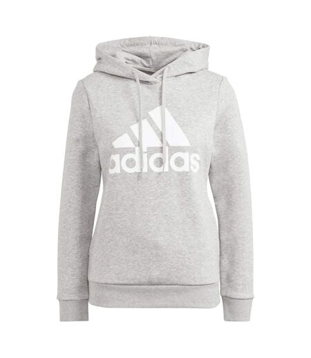 Sweat À Capuche Essentials Femme Gris Adidas