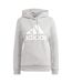 Sweat À Capuche Essentials Femme Gris Adidas-1