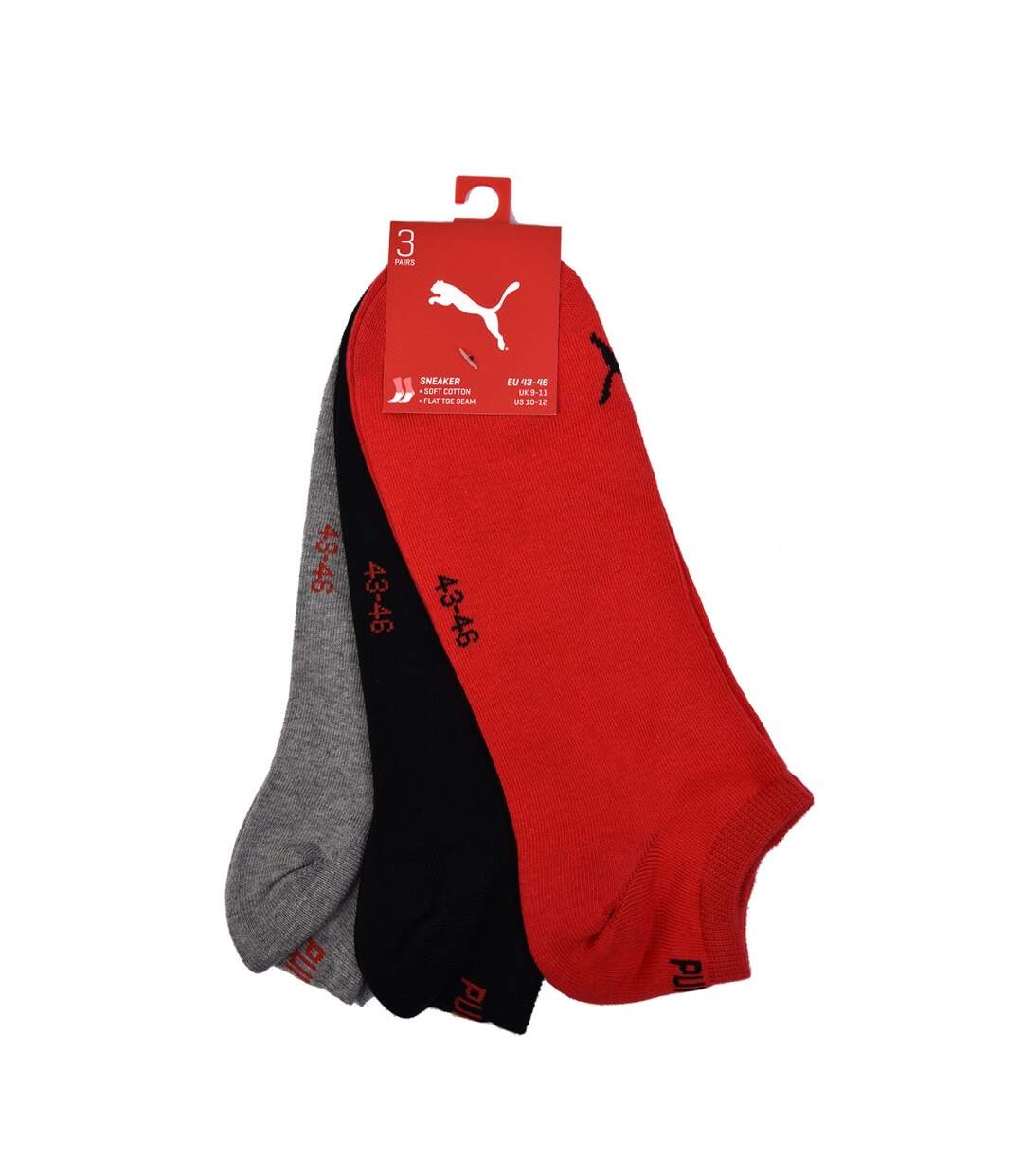 Chaussettes homme SPORT Socquettes SNEAKER Tige Courte - Pack de 3-3