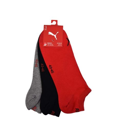 Chaussettes homme SPORT Socquettes SNEAKER Tige Courte - Pack de 3