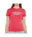 T-shirt rose femme tommy hilfiger essential - l-1