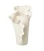 Vase Irrégulier en Céramique Helix 38cm Blanc-1