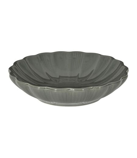Lot de 6 Assiettes Creuses Calista 20cm Gris