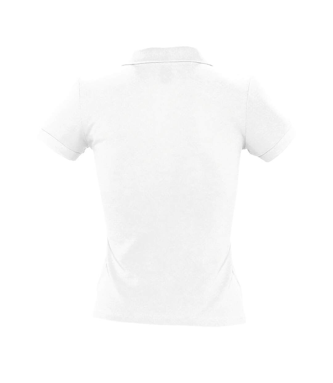 Polo people femme blanc SOLS-3