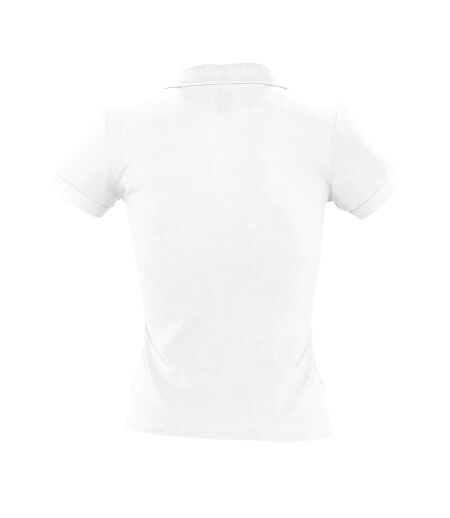 Polo people femme blanc SOLS