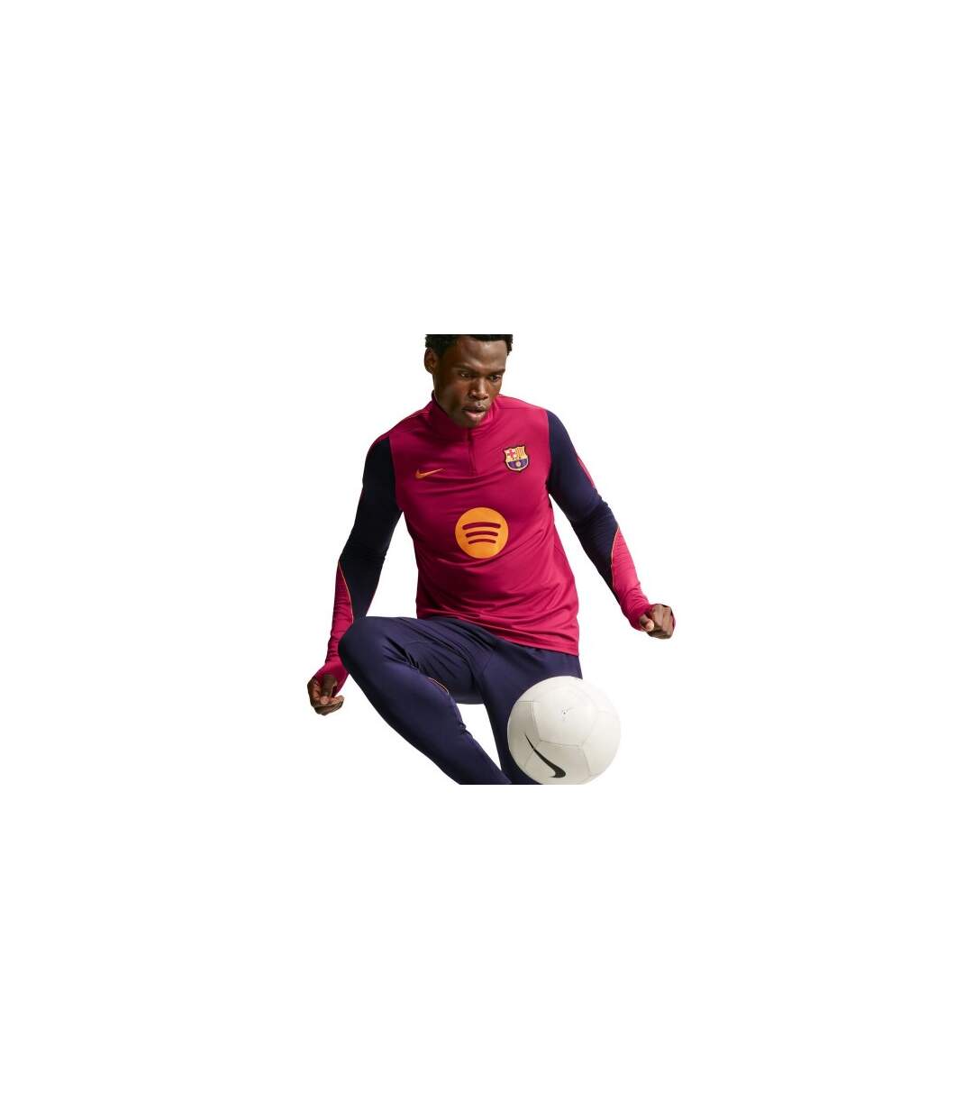 Haut Motif/style Fc Barcelone Homme Rouge Nike-1