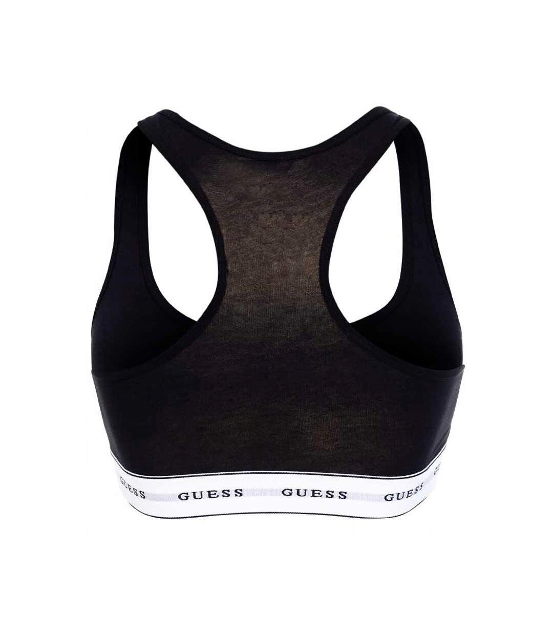 Brassière De Sport Motif/style Uni Femme Noir Guess-2