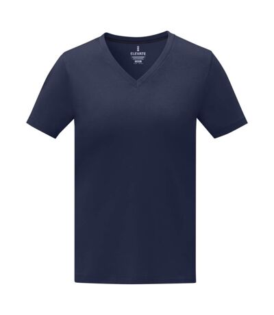 Elevate Womens/Ladies Somoto V Neck T-Shirt (Navy)