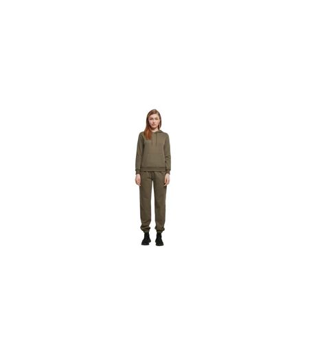 Womens/ladies Basic Hoodie Olive Build Your Brand