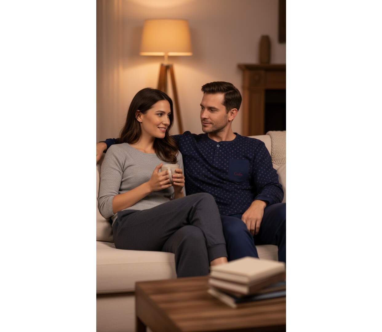 Pyjama Homme Hiver Polaire Premium CALM Z2550-5