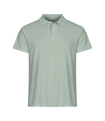 Polo Basic Homme Vert Sauge Clique