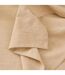 Lot de 4 Serviettes de Table Brodé Joy 40x40cm Beige Lin-2