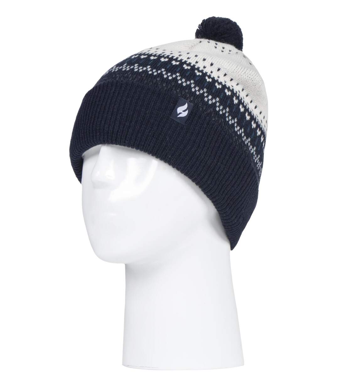 Bonnet Femme Thermique Tricot avec Petit Pompon