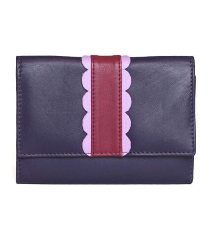 Eastern Counties Leather - Porte-monnaie MELANIE - Femme (Violet / rose) (Taille unique) - UTEL324