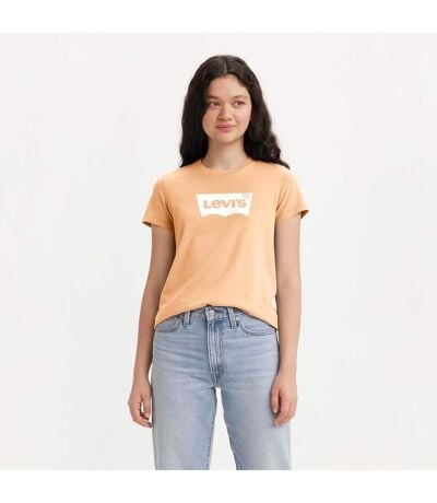 T-shirt The Perfect Femme Orange Levis