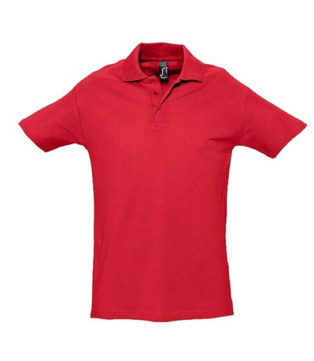 Polo manches courtes - Homme - 11362 - rouge