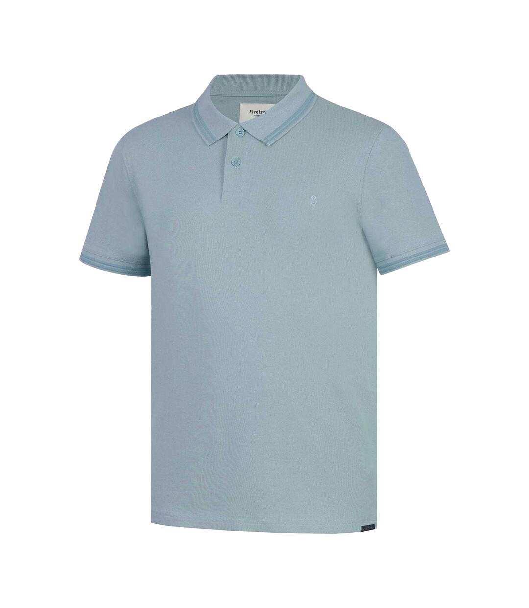 Polo Motif/style Logo Lazer Homme Bleu Firetrap-3