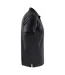 Mens Surf Light Rsx Melange Polo Shirt Black Printer-4