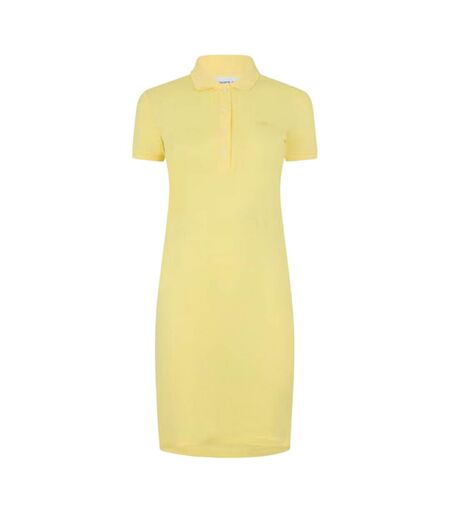 Robe Polo Femme Jaune Lacoste