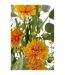 Bouquet de Fleurs Artificielles Mixtes 85cm Jaune-3