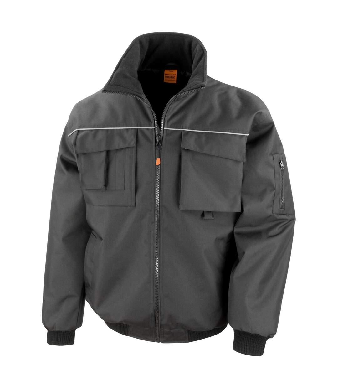 Blouson pilote sabre homme noir WORK-GUARD by Result WORK-GUARD by Result