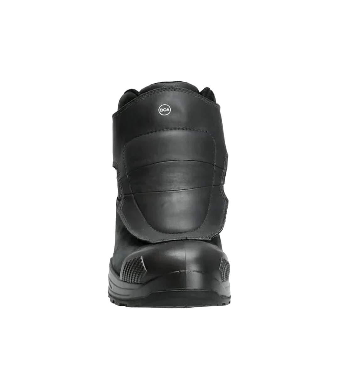 Mens Footwear Industry Nubuck Safety Boots Black Mascot-3