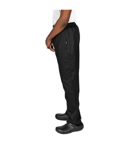 Pantalon de cuisinier adulte noir Dennys