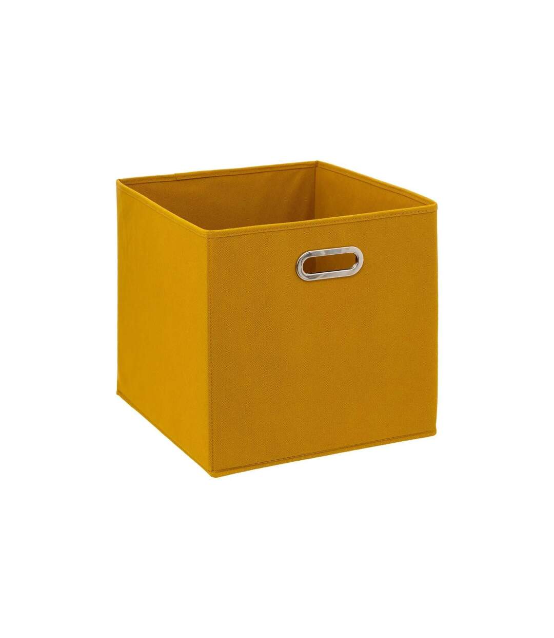 Boîte de Rangement Pliable Premium 31x31cm Moutarde-1