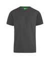Duke Mens Flyers-2 Crew Neck T-Shirt (Charcoal Melange) - UTDC165