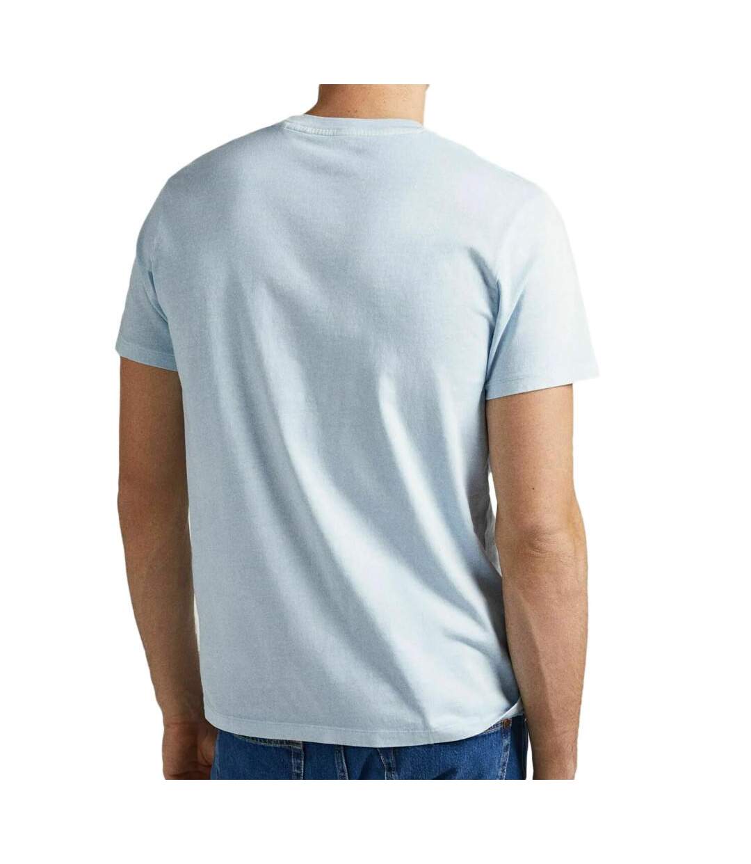 T-shirt Bleu Homme Pepe jeansKerman - L