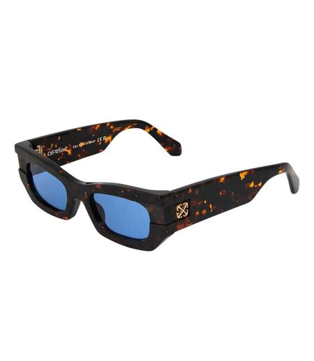 Unisex Adult Belleville Cross Logo Sunglasses One Size Havana Off-White