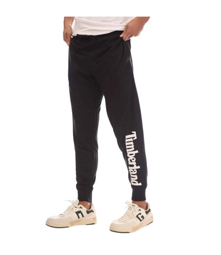 Mens Northwood Logo Jogging Bottoms Black Timberland