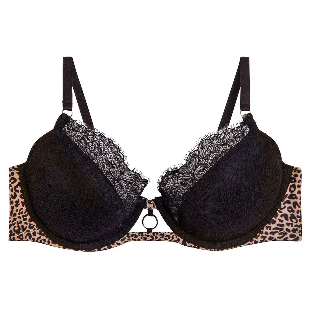 Soutien-gorge ampliforme coque moulée noir Samsara-1