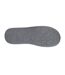 Mens neville slippers grey Zedzzz