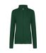 Veste De Survêtement Premium Femme Vert Bouteille HRM-1