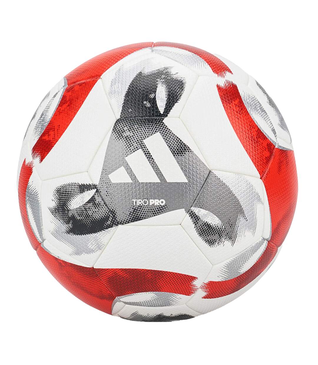 Ballon De Foot Tiro Pro Taille 5 Blanc Noir Rouge Adidas-1